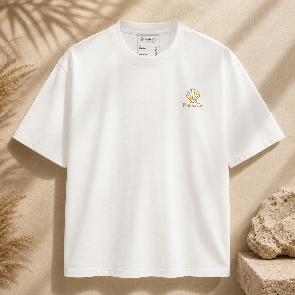 SOLARA II — Tide Line Organic Oversized Tee | BETISA