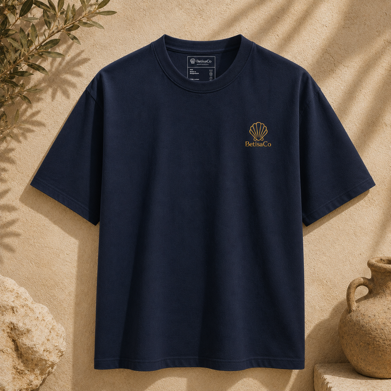 SOLARA II — Tide Line Organic Oversized Tee | BETISA