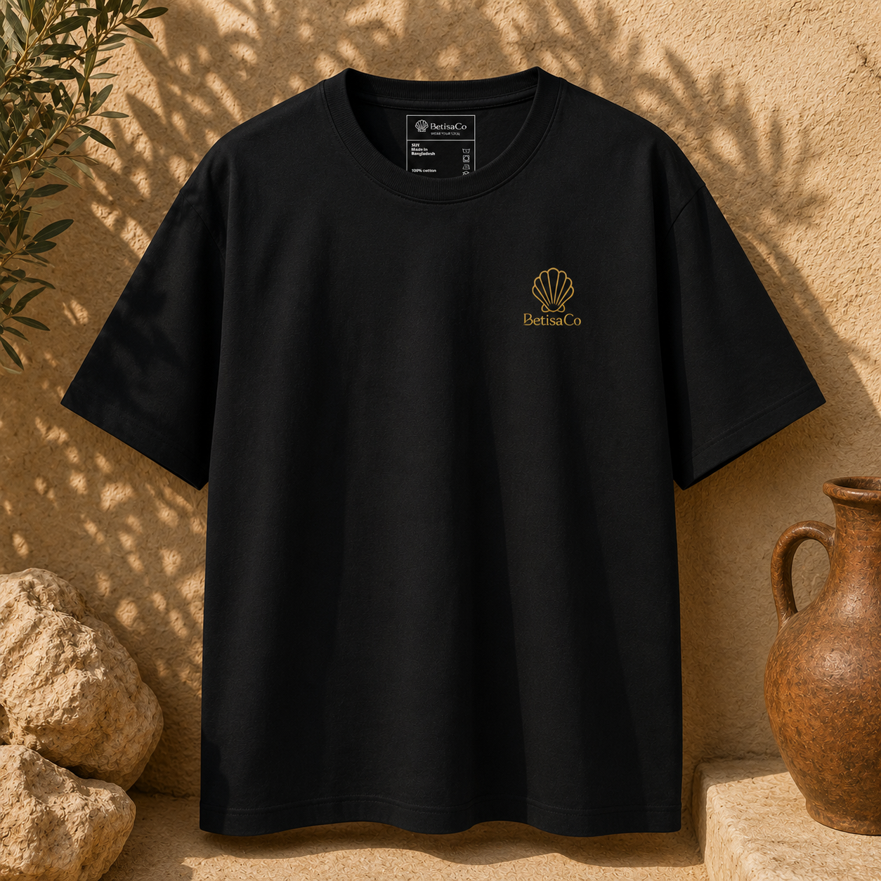SOLARA II — Tide Line Organic Oversized Tee | BETISA