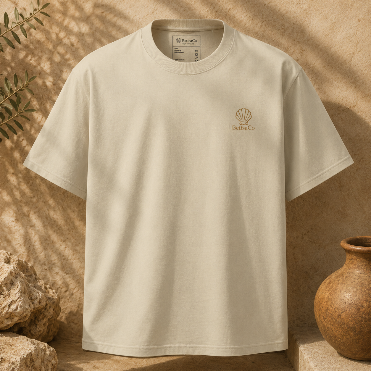 SOLARA II — Tide Line Organic Oversized Tee | BETISA